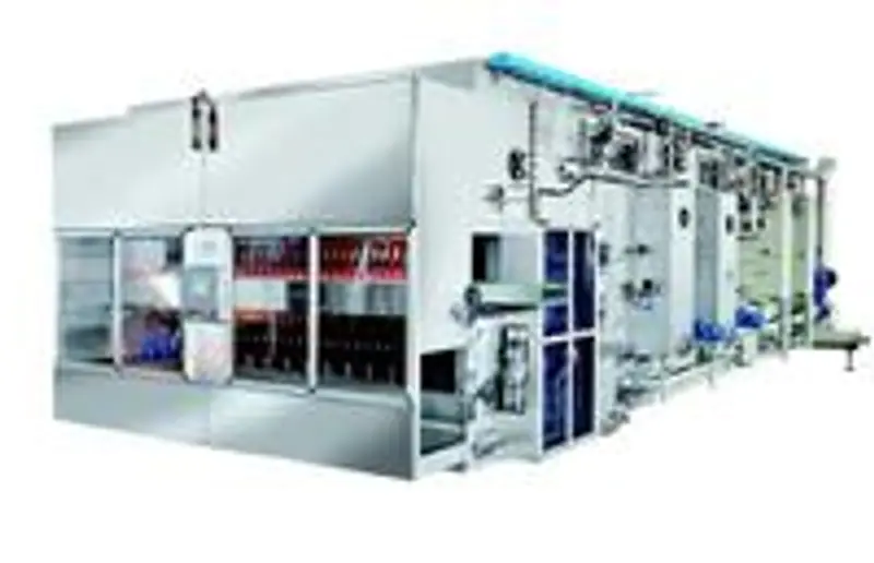 Industrial Glass Bottle Washer Machine 3000 to 20000 Bottle per hrs